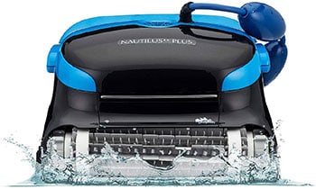 Dolphin Nautilus CC Plus Robotic Pool [Vacuum] Cleaner - Ideal for In Ground Swimming Pools up to 50 Feet - Powerful Suction to Pick up Small Debris - Easy