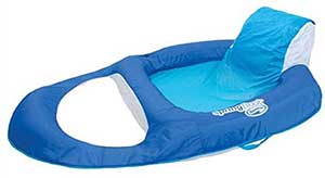 Swimways Spring Float Recliner 13018 - Colors Vary