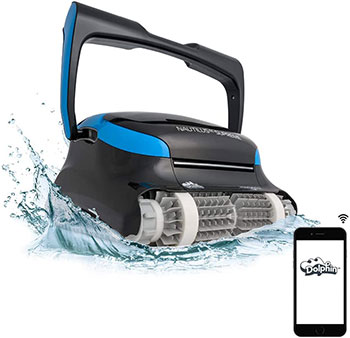 DOLPHIN Nautilus CC Supreme Robotic Pool Vacuum Cleaner- The Next Generation of Pool Cleaning with WiFi for Control from Anywhere, Ideal for Swimming Pools.