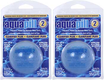 AquaPill 24002 Clarifier Plus for Swimming Pools, 2-Pack
